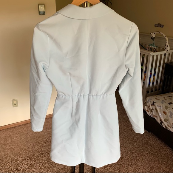 Abercrombie & Fitch Wrap Front Cut Out Blazer Dress NWT - Picture 3 of 7